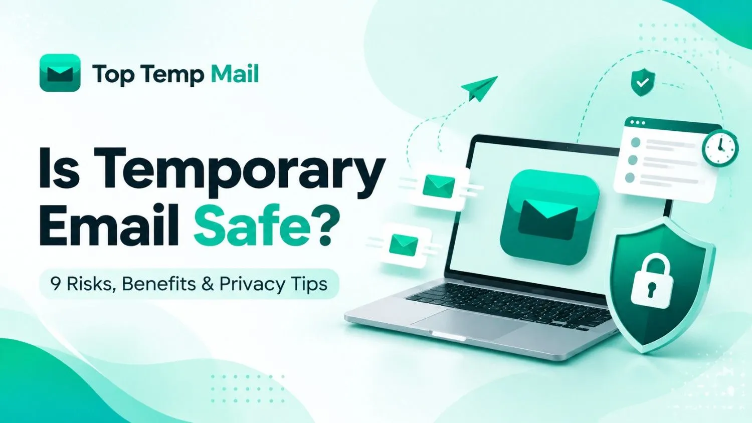 is temporary email safe